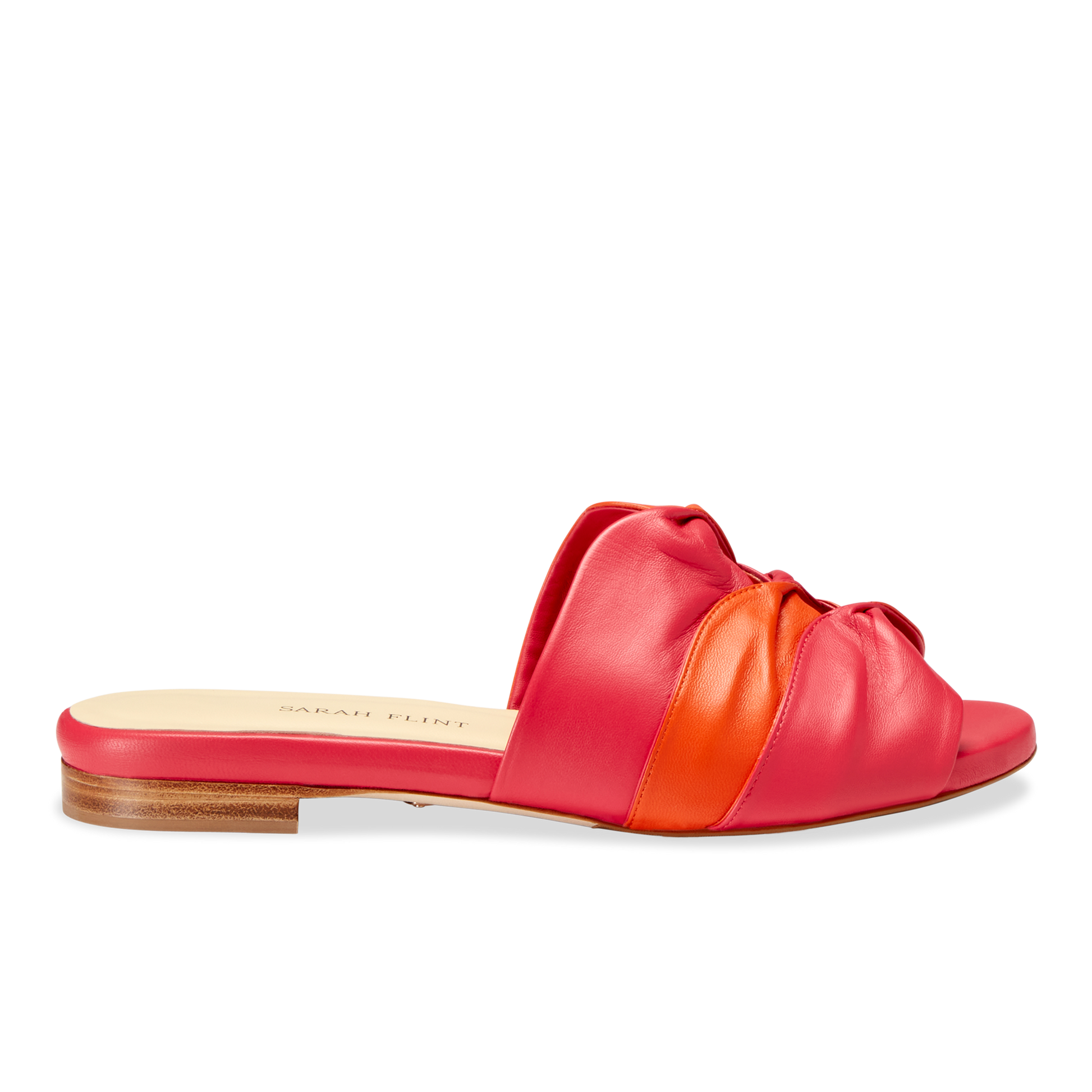 Arabesque Slide in Positano Pink Nappa